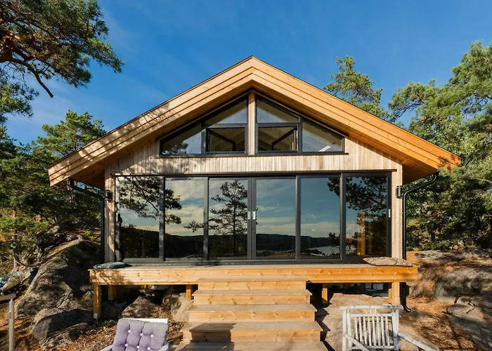 Live In Treetops With Fjord View Hébergement de vacances Nordre Frogn